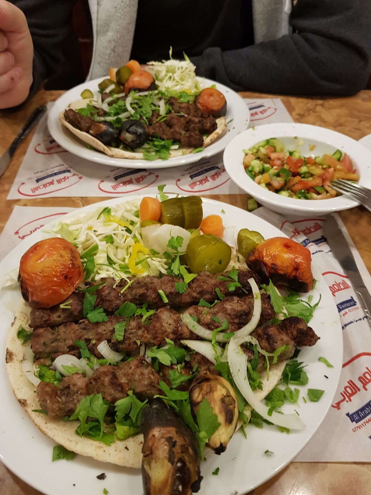 Zakončení skvělého dne kebabem