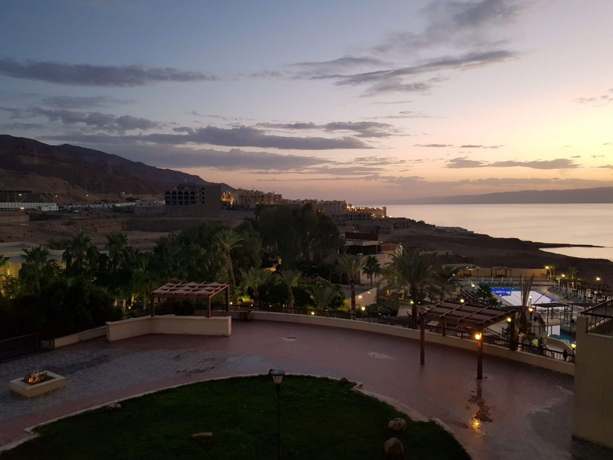 Výhle z pokoje - po dešti