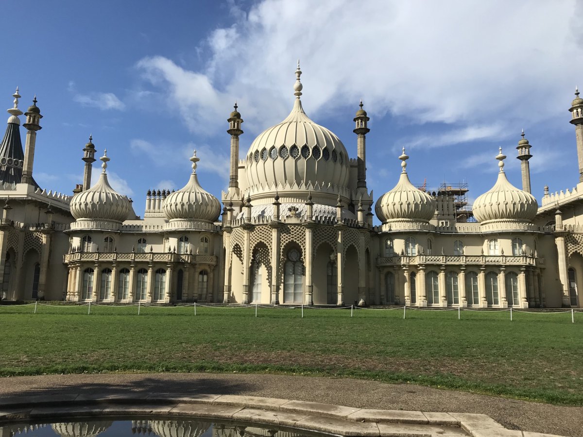 Architektura, která do UK vyloženě zapadá (Brighton).