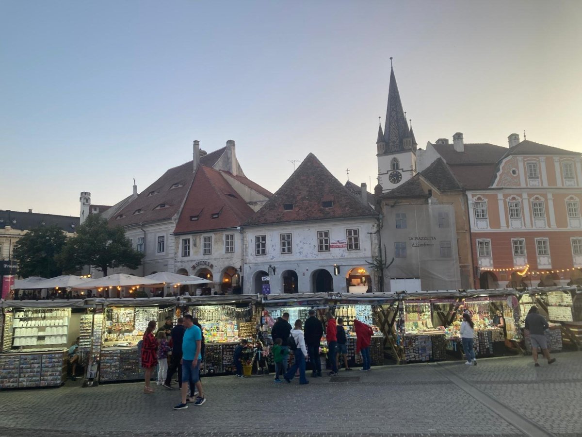 Trhy na náměstí Piata Mica