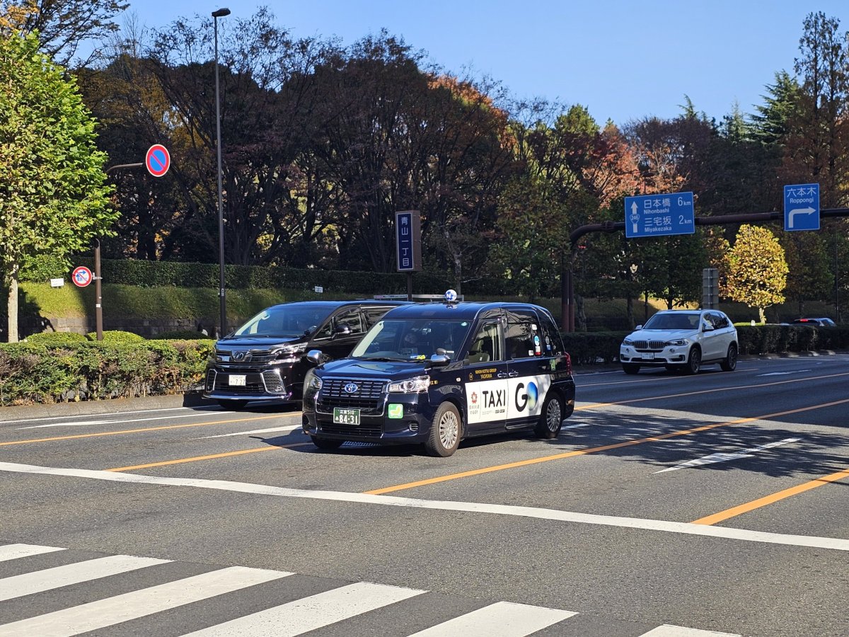 Oficiální taxi Tokio