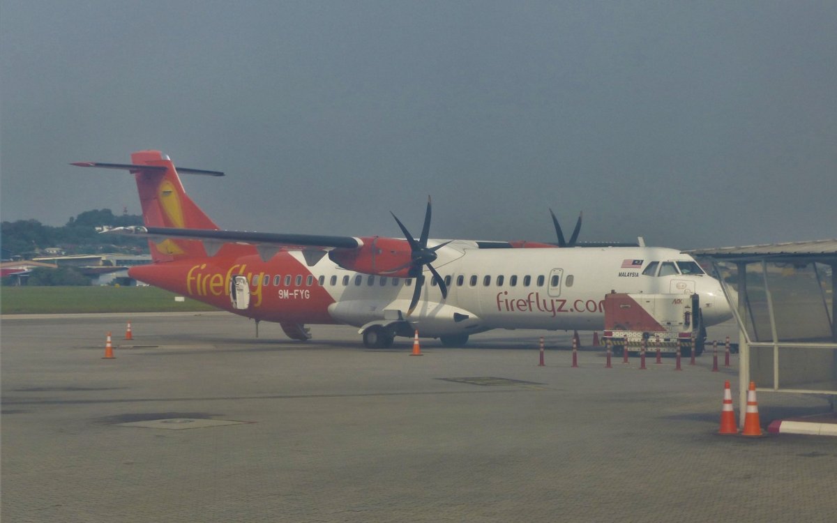 První foto hektického rána... Stihl jsem svoje Firefly!