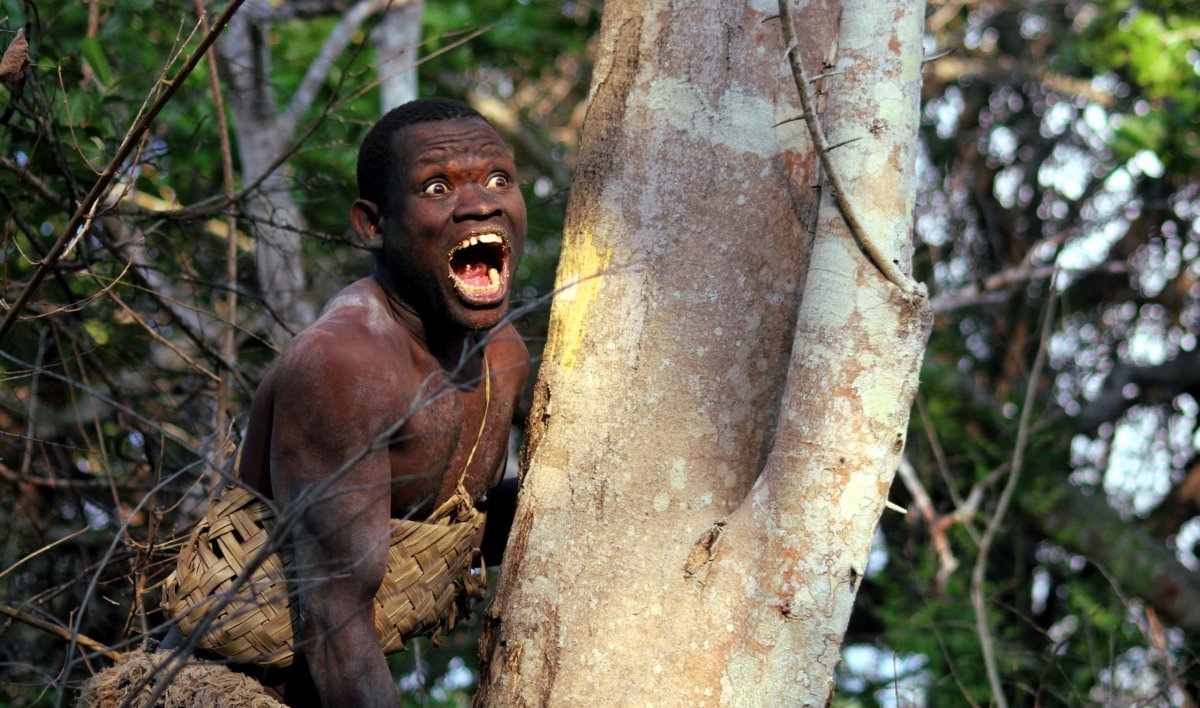 ...a už má pusu plnou léčivého lýka. Ještě pořádně zařvat z plných plic a rituál je dokončen!