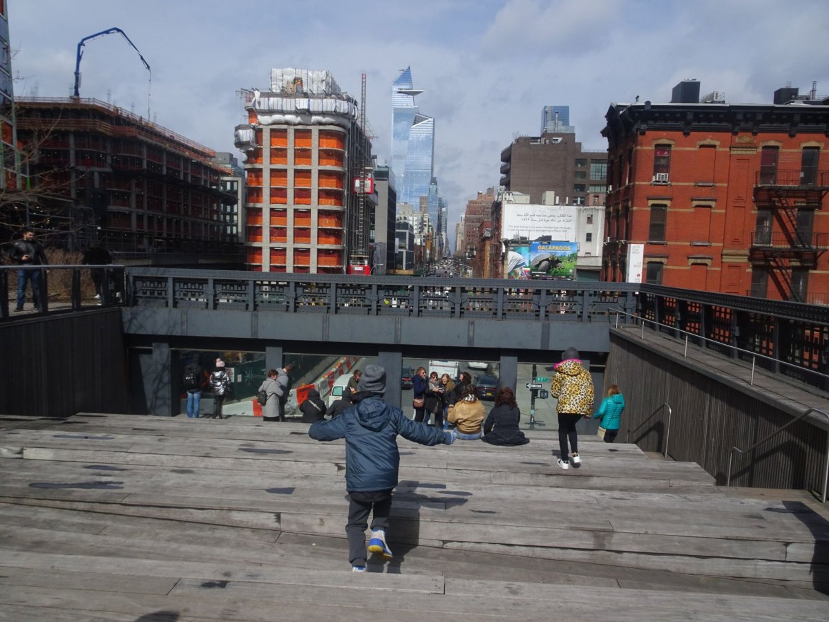 Vyhlídka z High Line