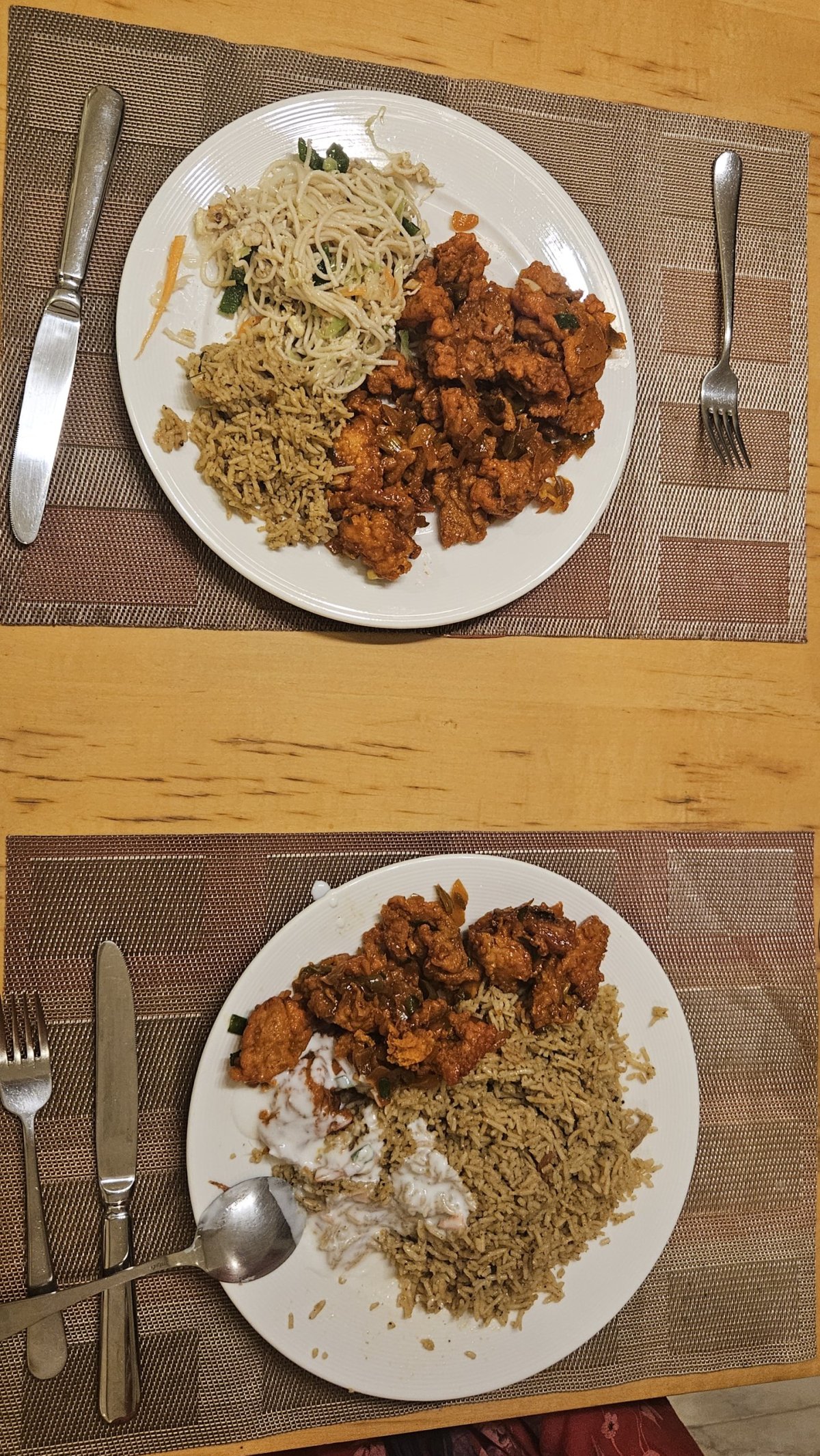 Takhle jsme si jedli