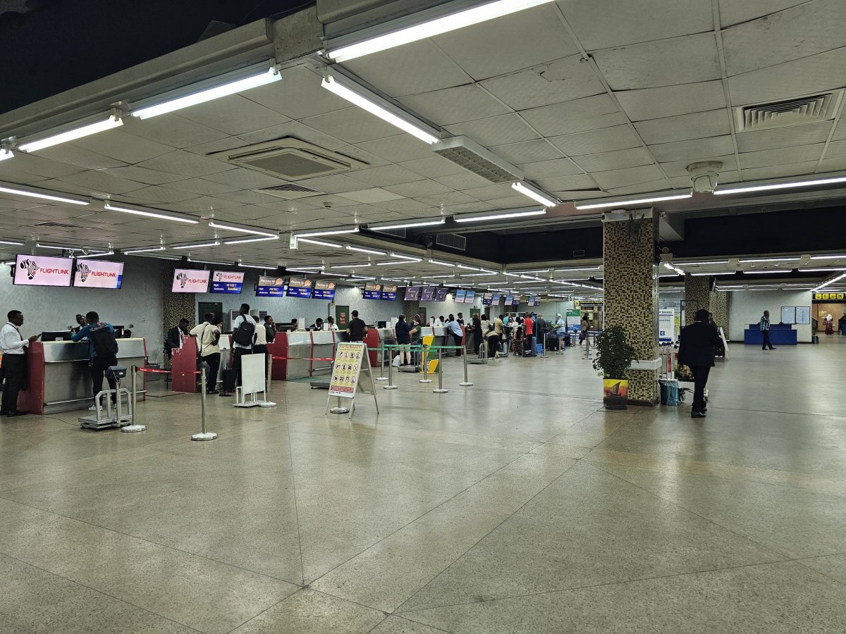 Check-in přepážky terminálu 2