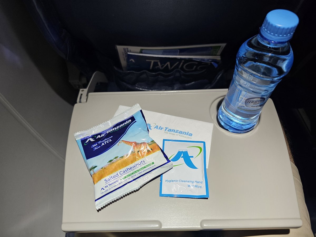 Občerstvení zdarma na vnitrostátním letu