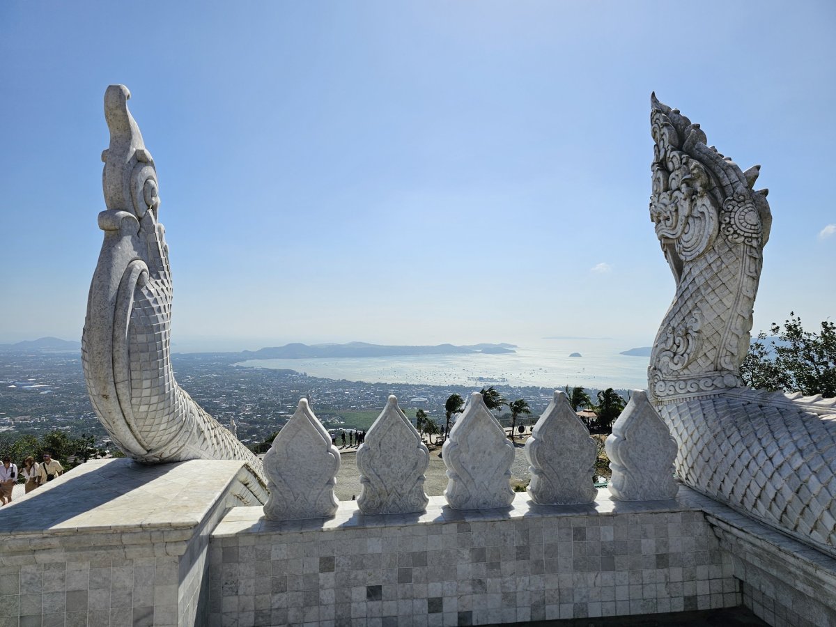 Výhled od sochy Big Buddha