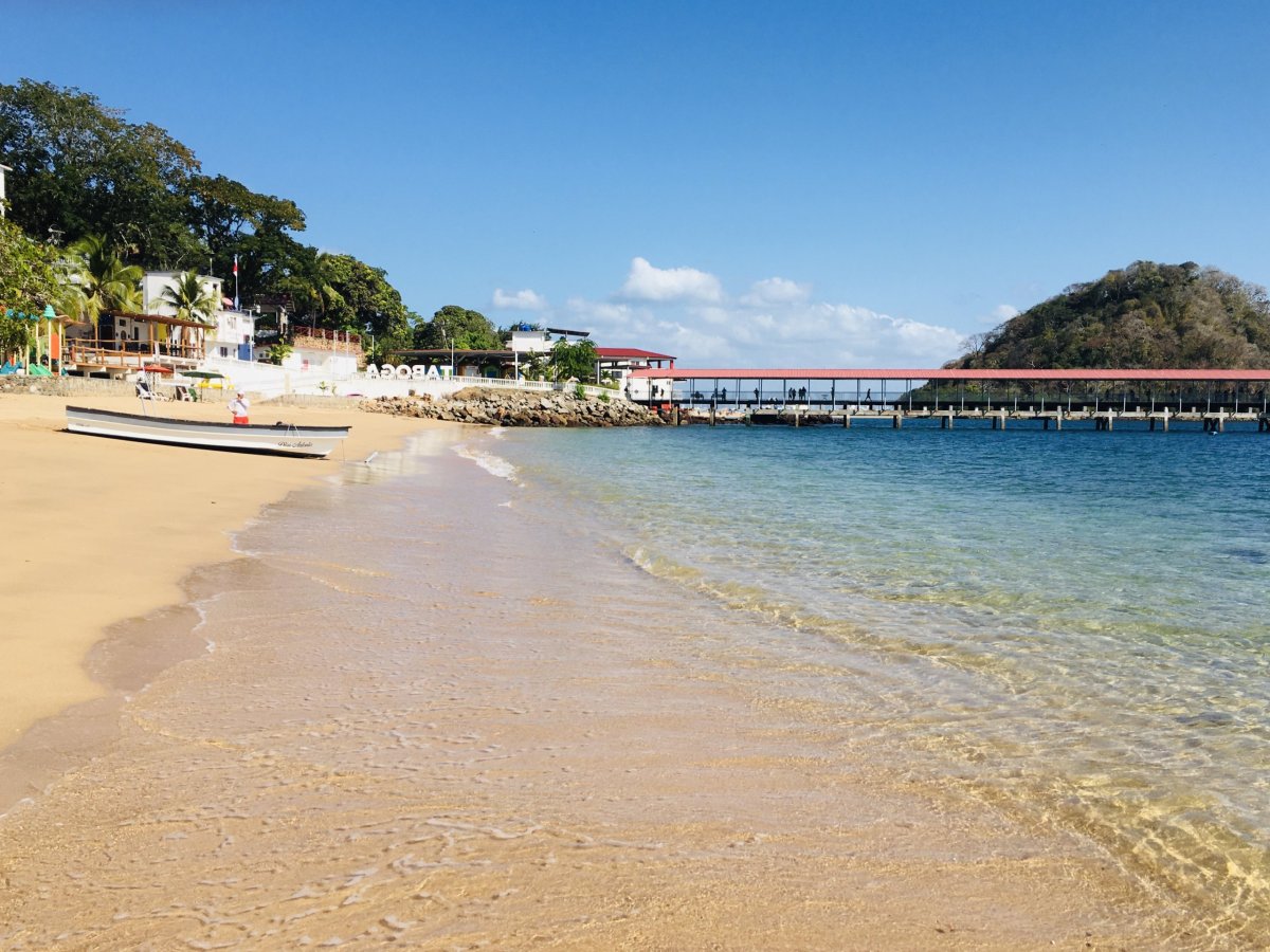 Jedna z pláží v Taboze