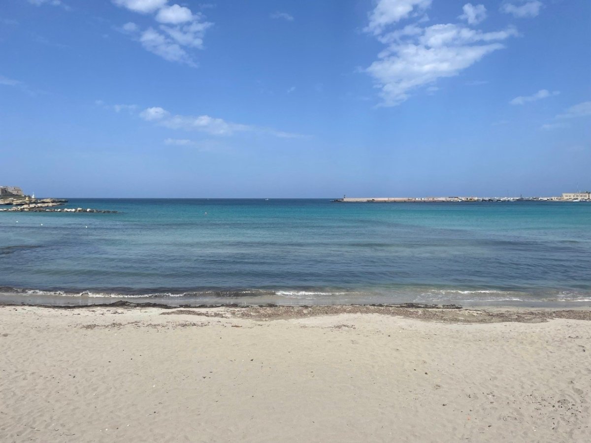 pláž v Otrantu