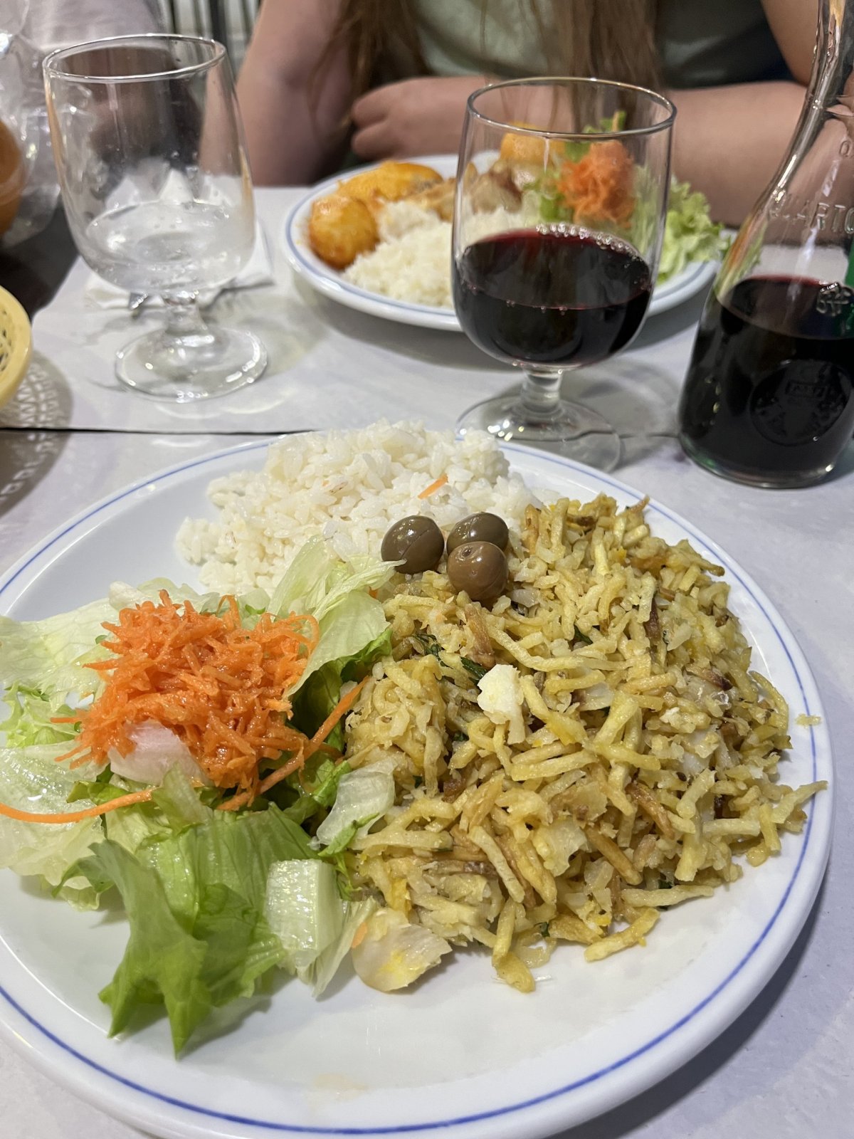 Pilgrimský menu - polévka, hlavní + karafa vína