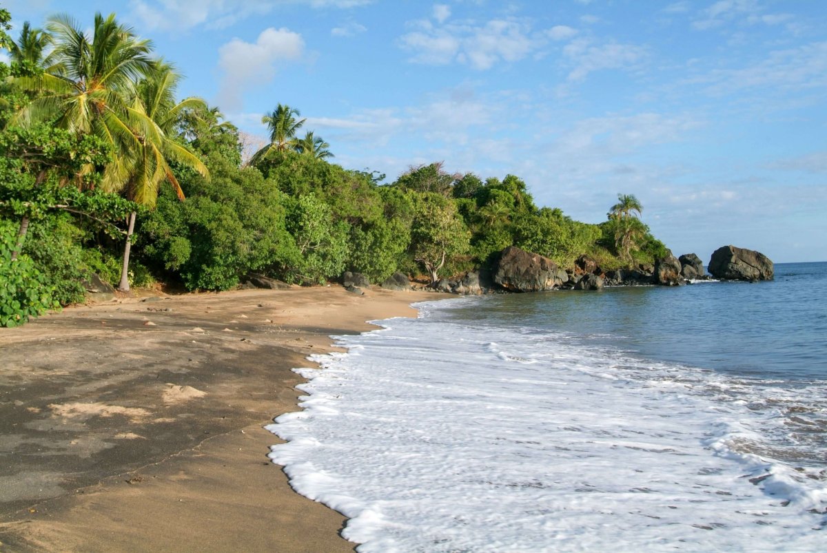 Mayotte pláž