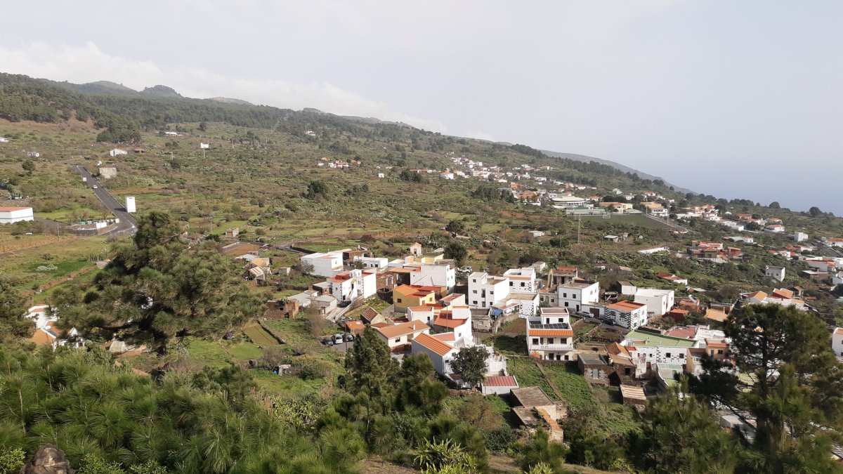 Vyhlídka Tanajara - pohled na El Pinar 