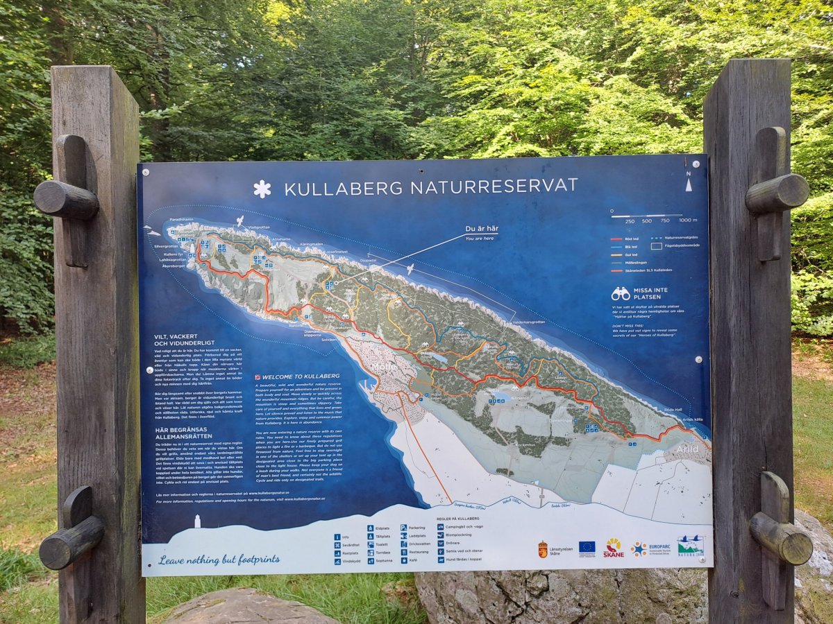 Cesty jsou velmi přehledné