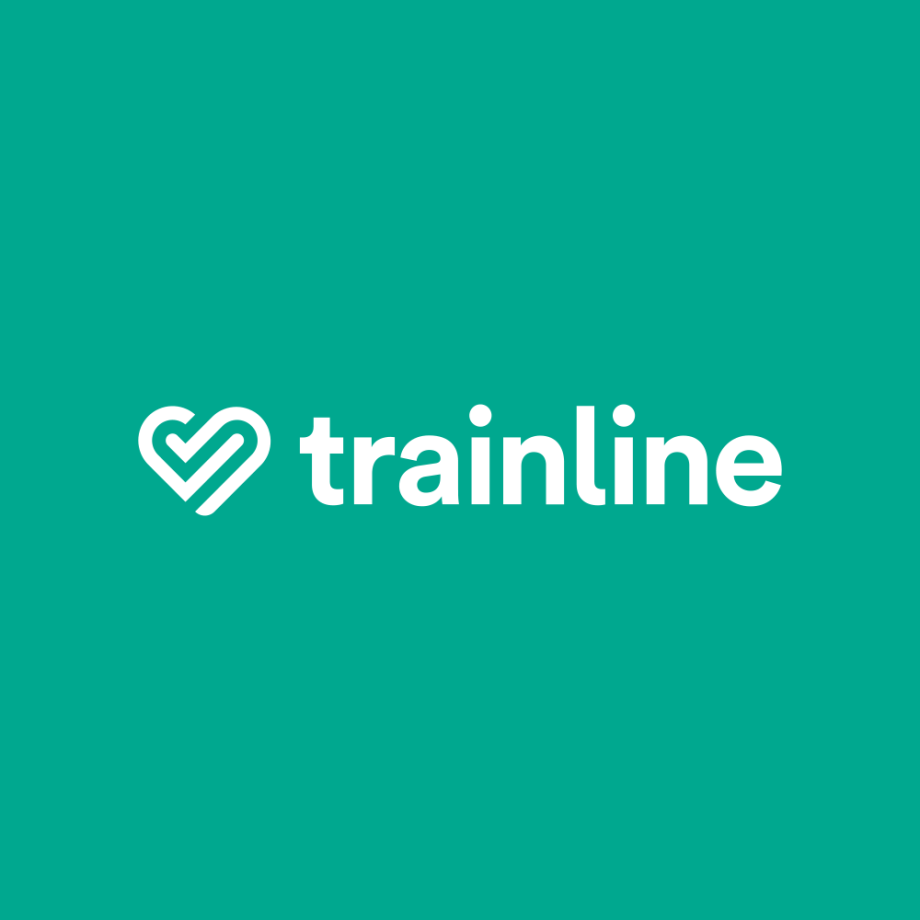 Trainline logo sleva