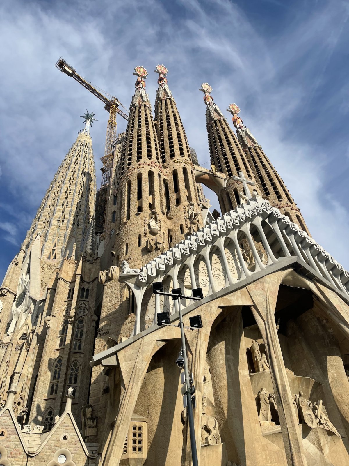 Stále rozestavěná Sagrada Família