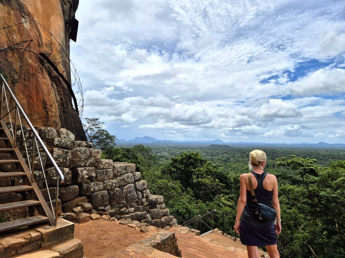 Sigiriya - výhledy