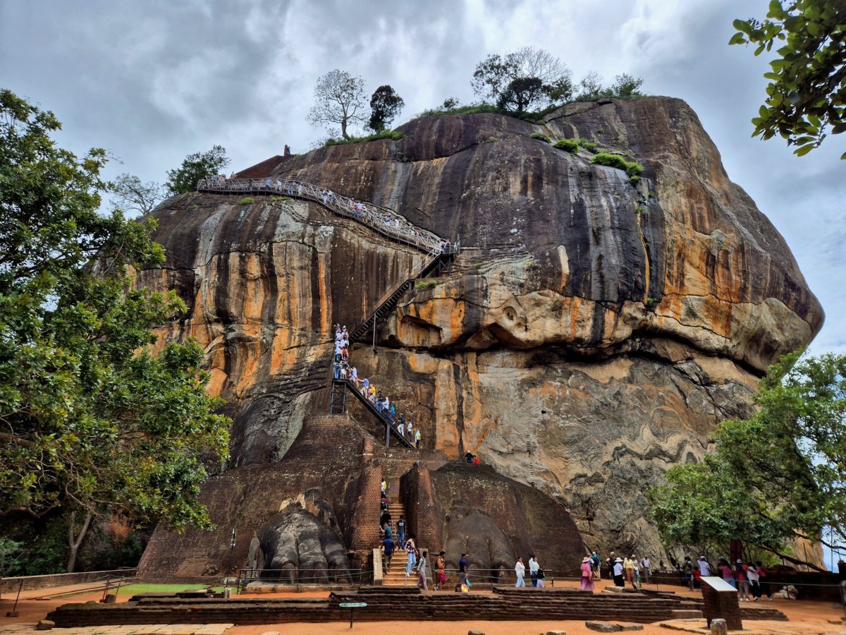 Schodiště u lvích tlap