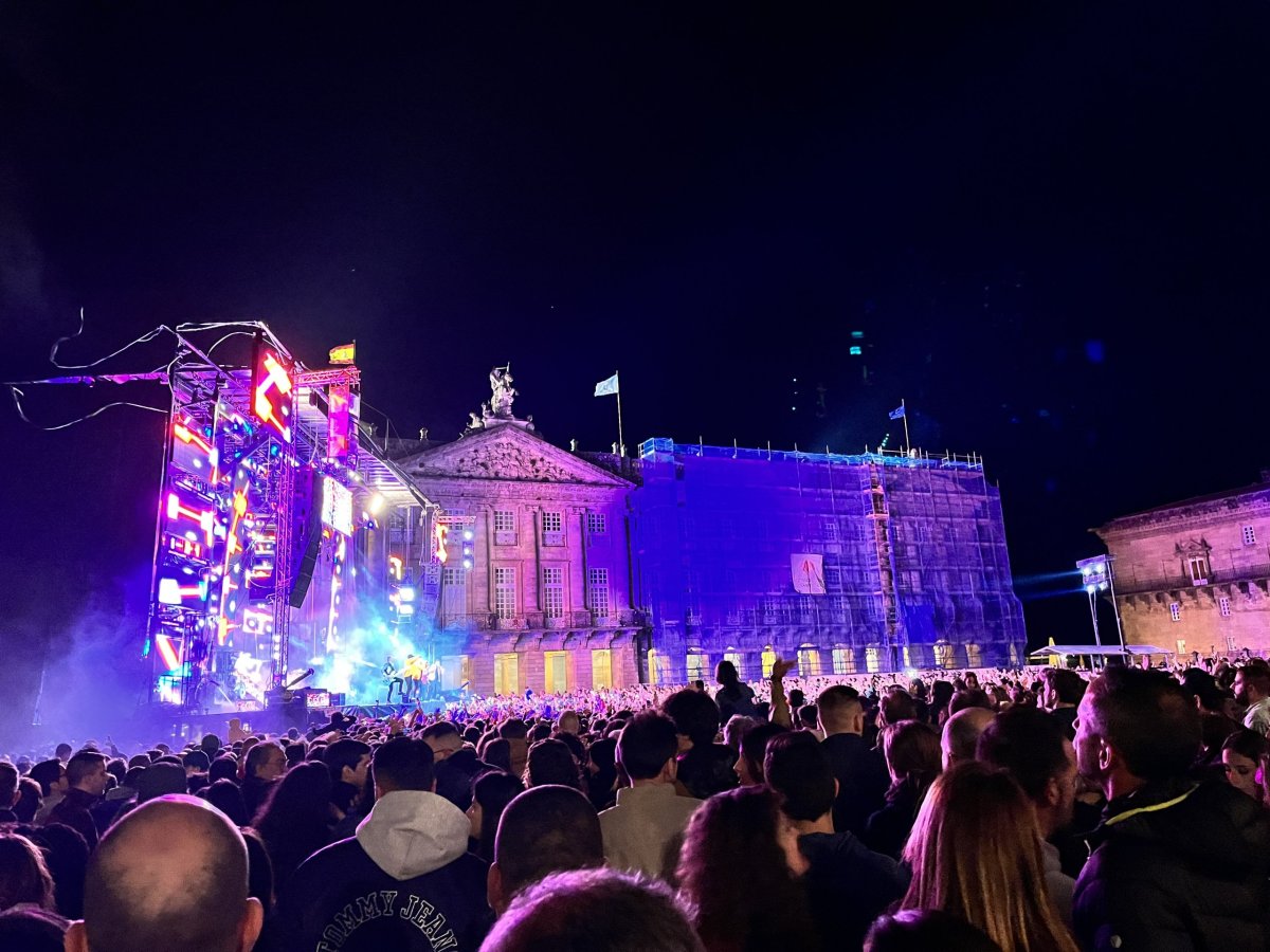 Festival v Santiagu po našem příchodu. Náhoda? Nemyslím si.