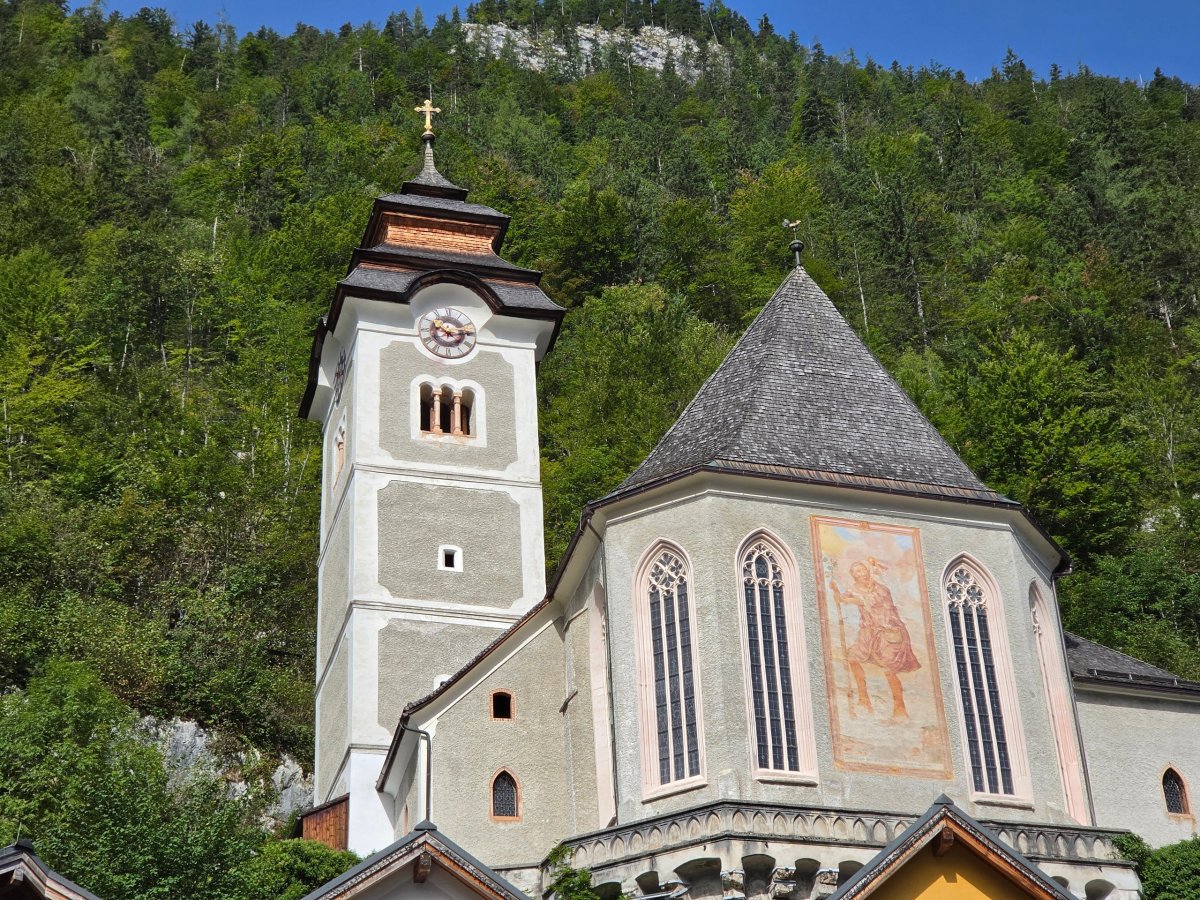 Katolický kostel Hallstatt