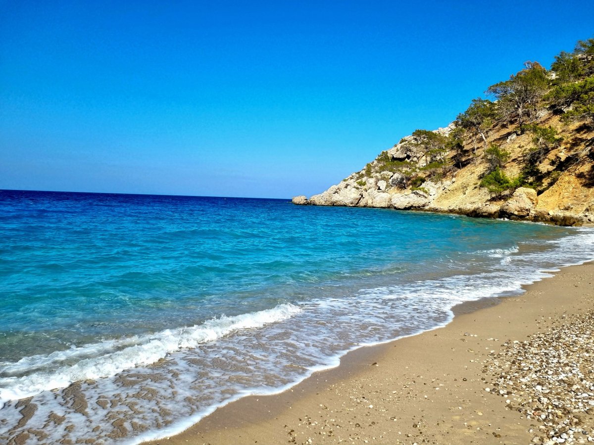 Přední část pláže