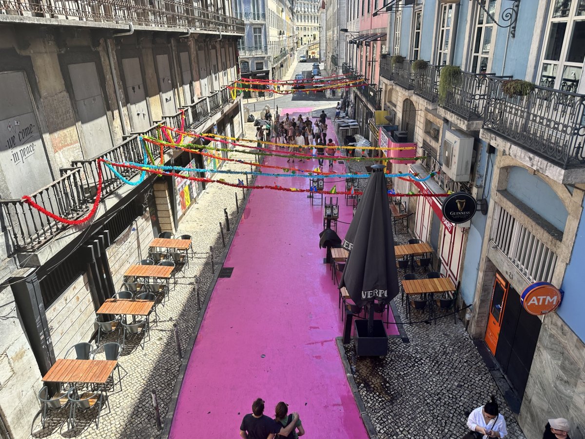 Pink street