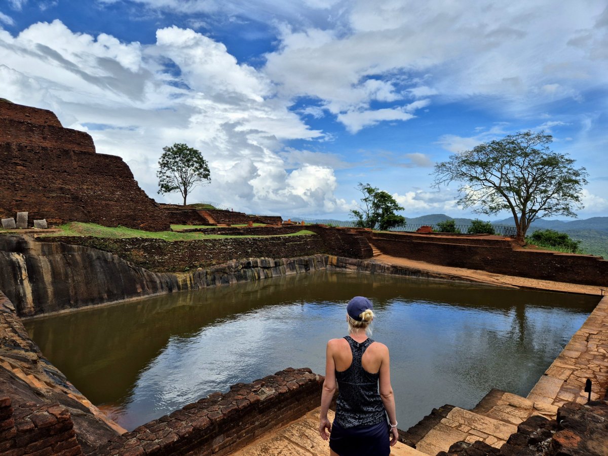 Sigiriya - královský bazén