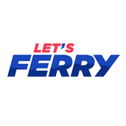 Lets Ferry logo sleva