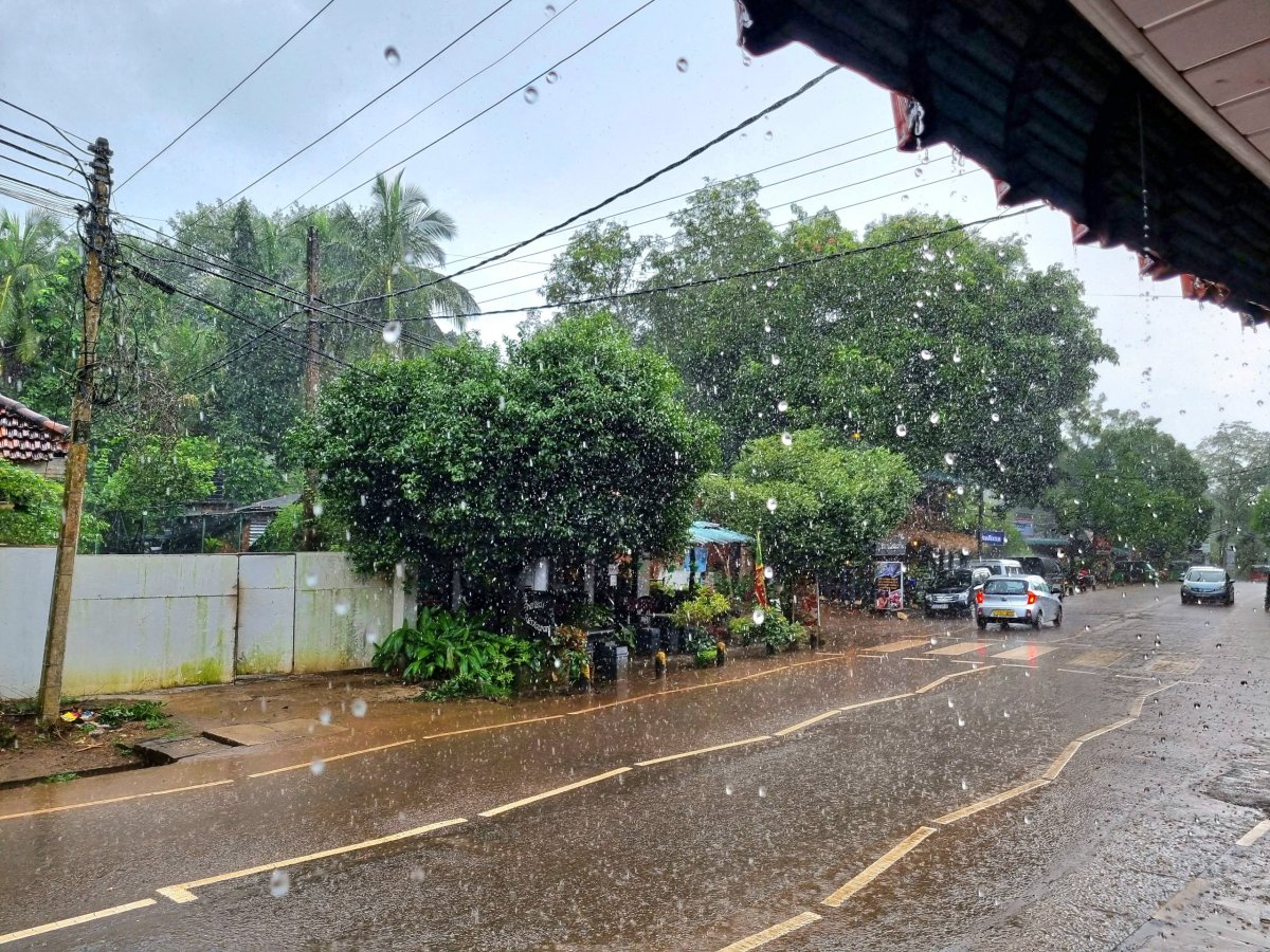 Déšť na rozloučenou