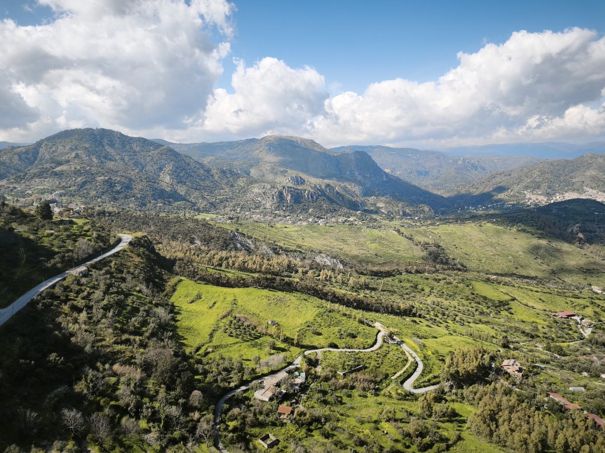 Výhledy z parkoviště na sever