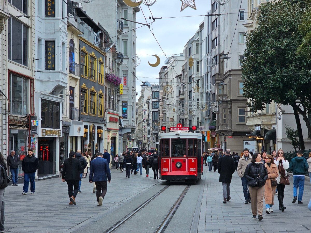 Historická tramvaj Taksim - Tünel