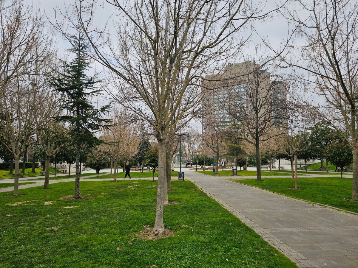 Park na náměstí Taksim