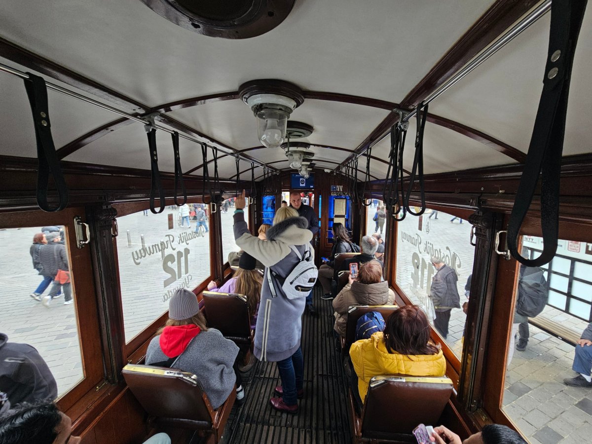 Historická tramvaj Taksim - Tünel