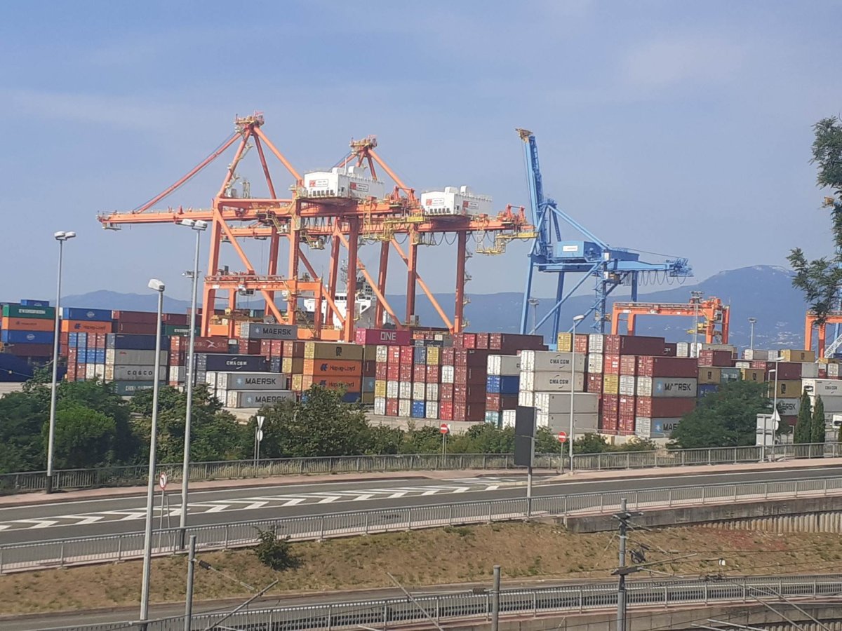 nákladní přístav Rijeka