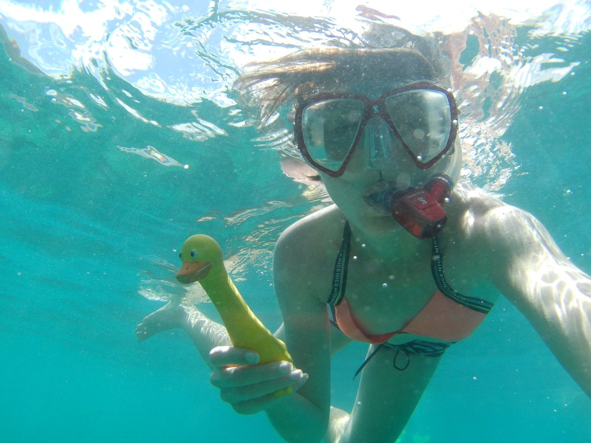 Já se umím potápět!