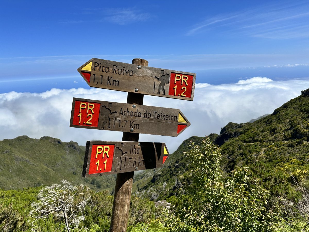 Výšlap na Pico Ruivo