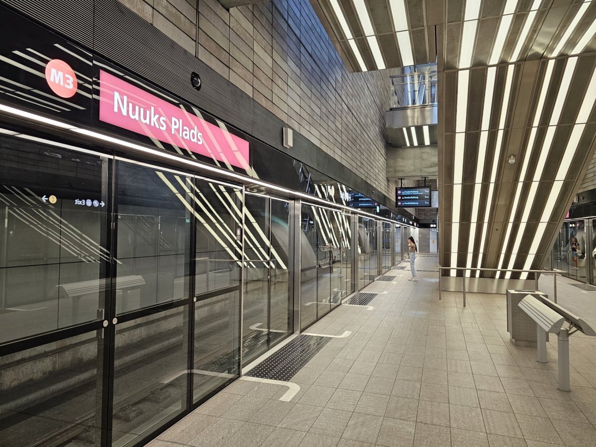 Stanice metra v Kodani