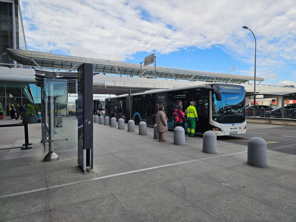 Městská autobus do centra Málagy