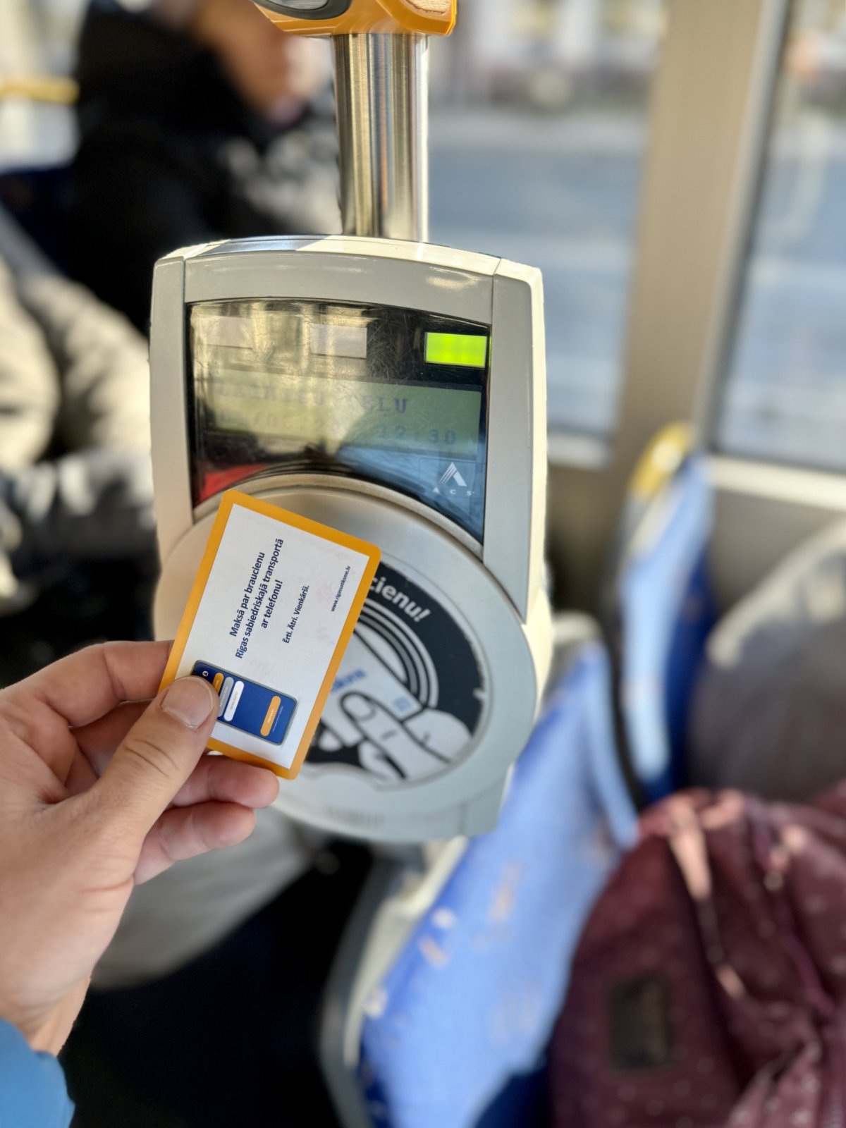 Označení jízdenky v MHD