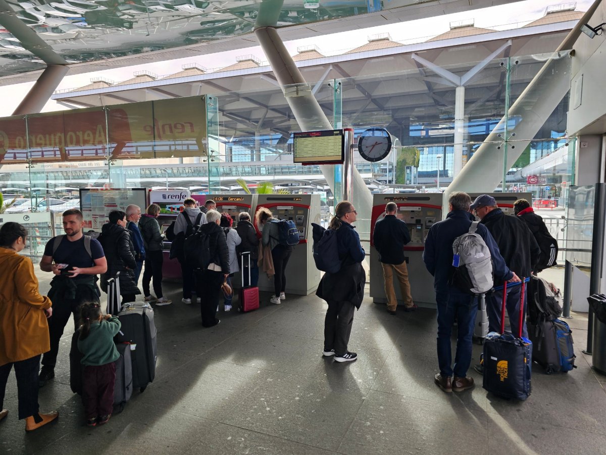 Automaty na jízdenky RENFE
