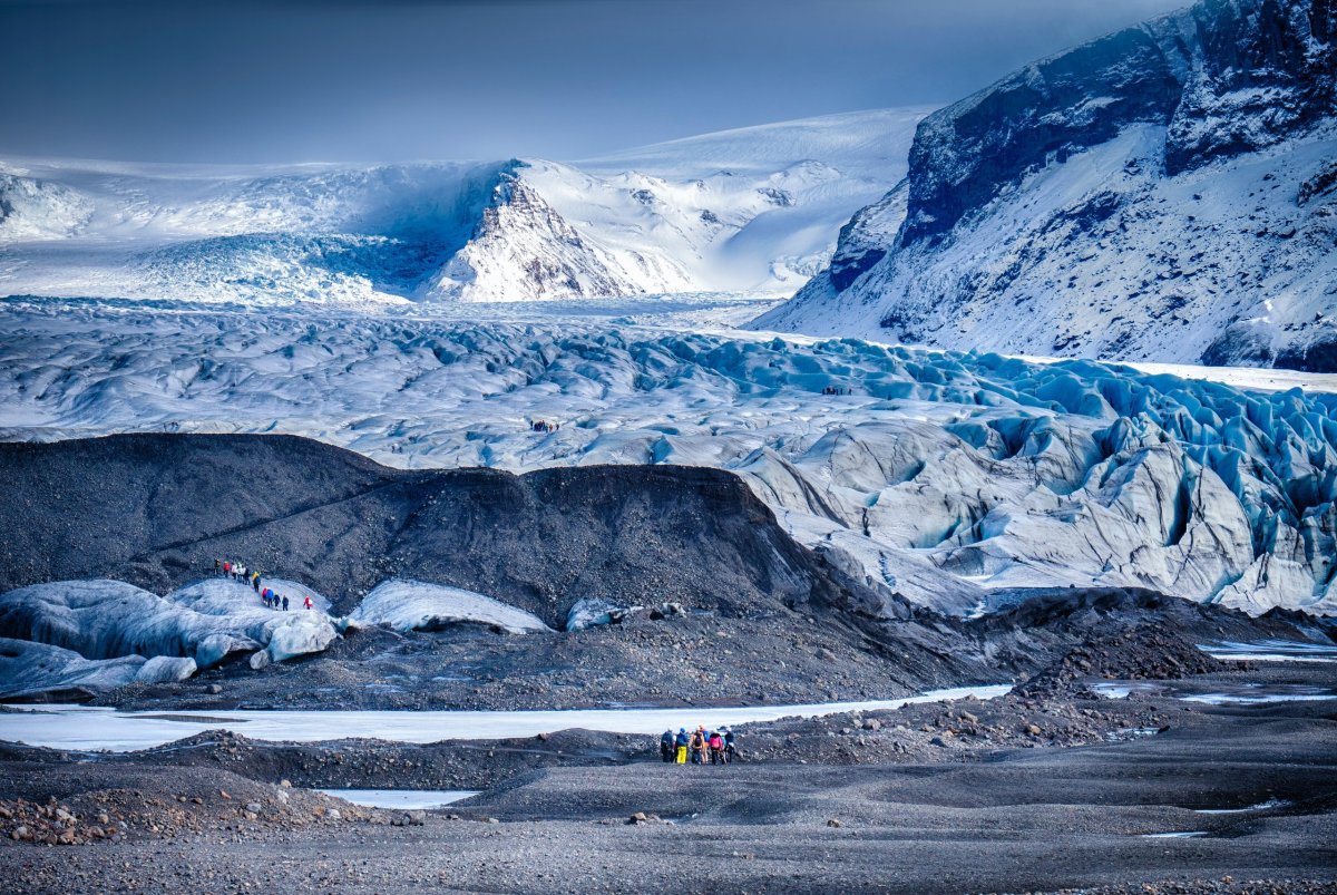 Ledovec Skaftafell