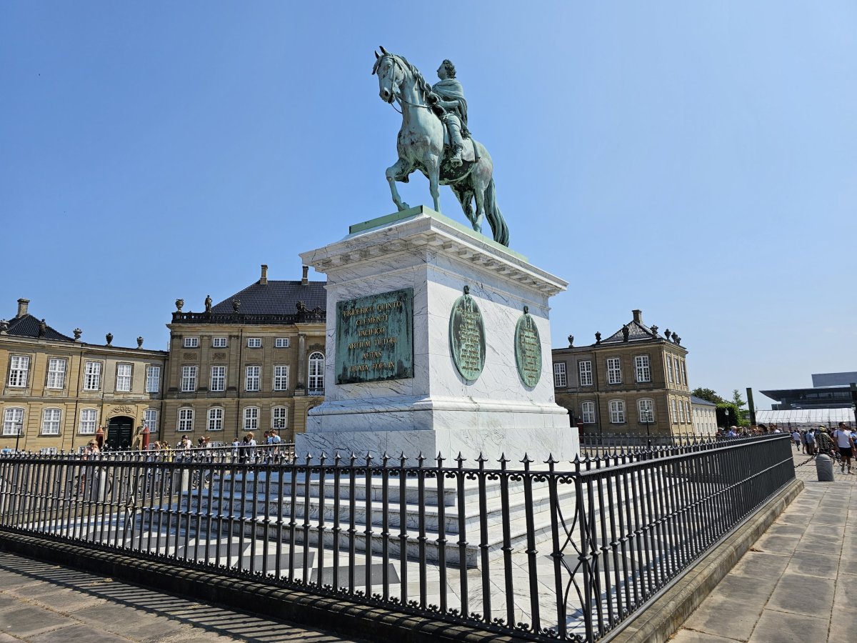 Jezdecká socha krále Frederika V.