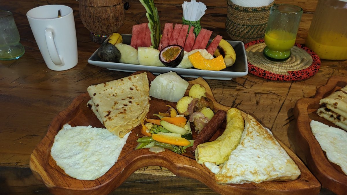 Snídaně za 5 dolarů :)