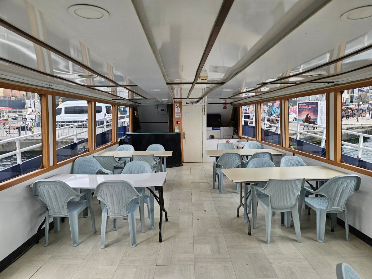 Interiér lodi na Dívčí věž