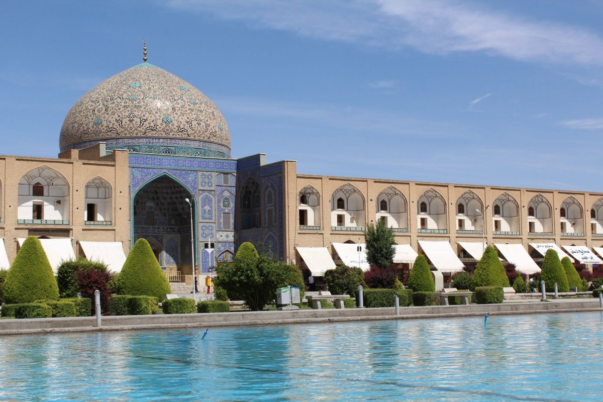 Isfahán - mešita šejcha Lotfolláha