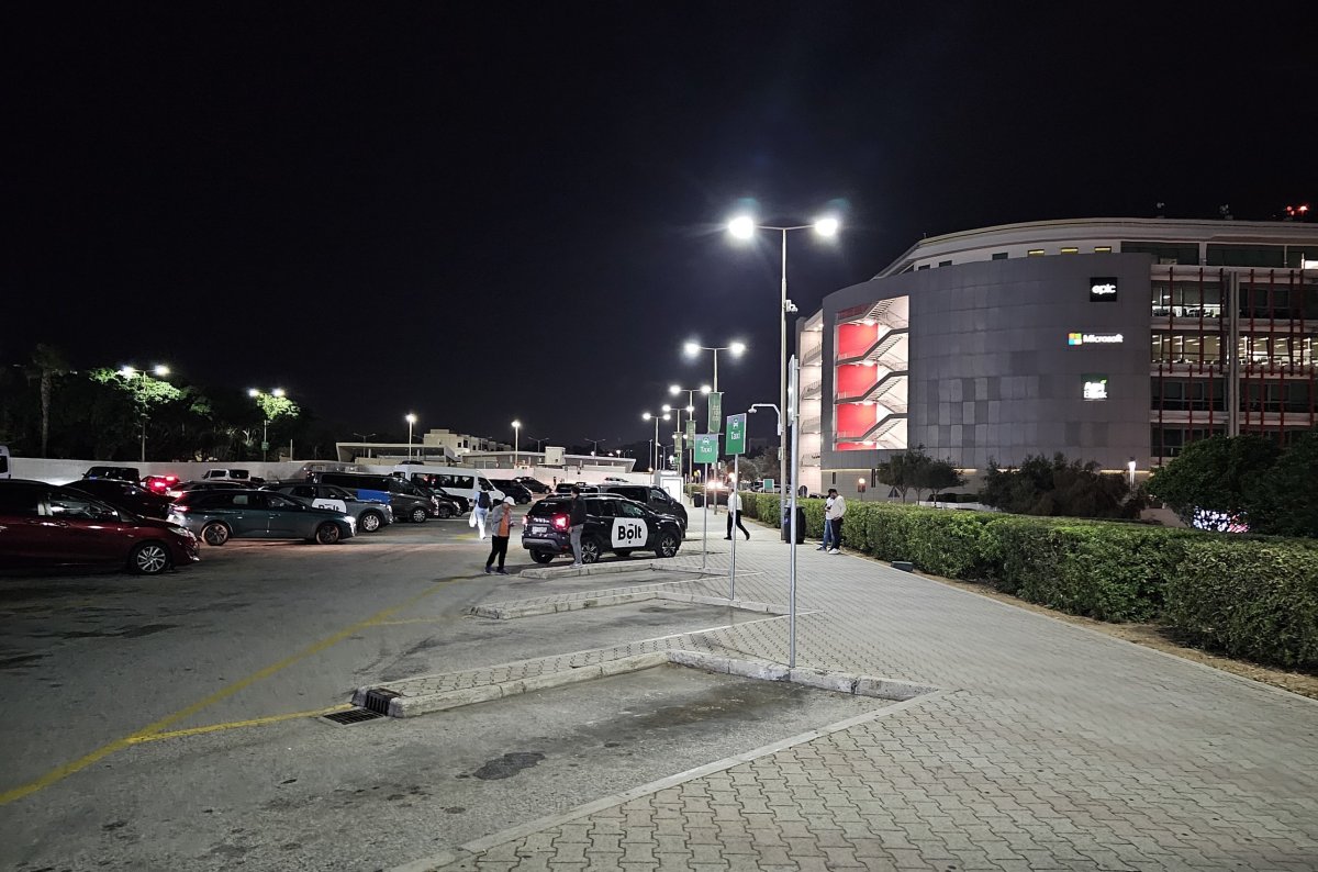 Stanoviště pro služby Bolt a Uber