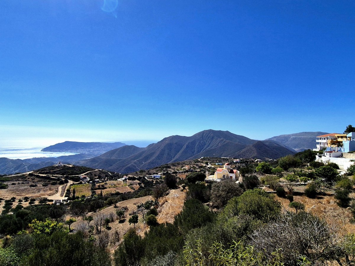 Výhledy po cestě ve vnitrozemí