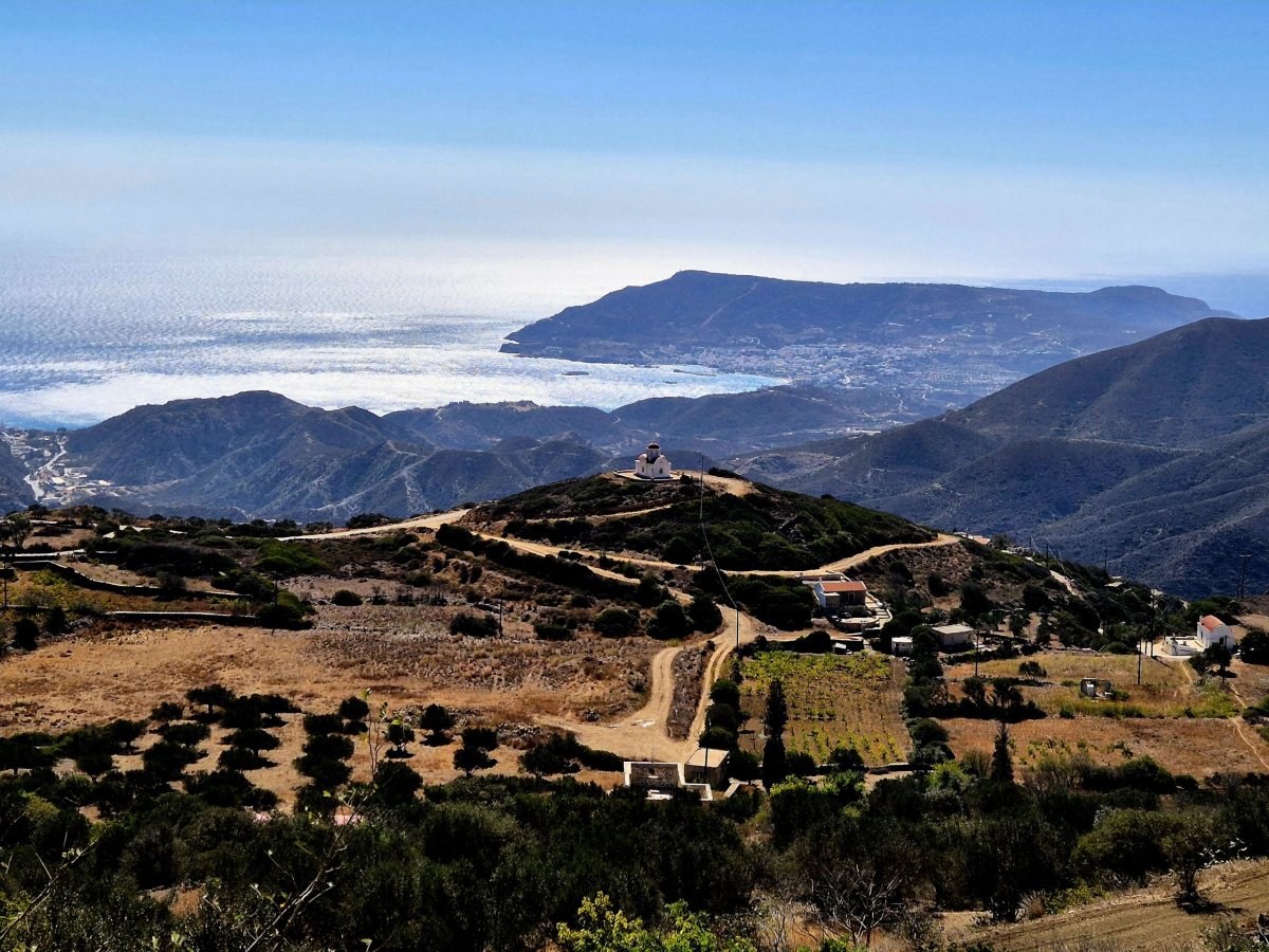 Výhledy po cestě ve vnitrozemí