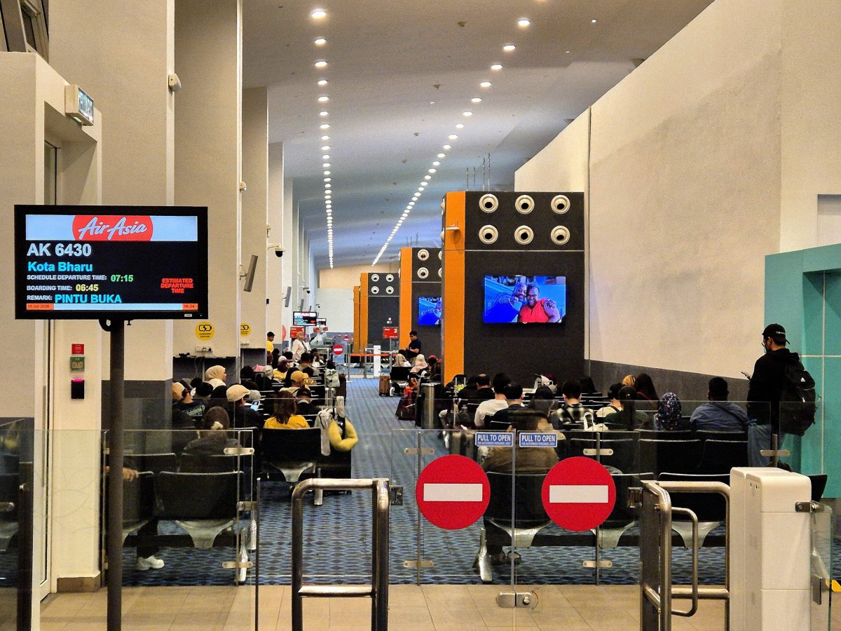Odlet z Kuala Lumpur