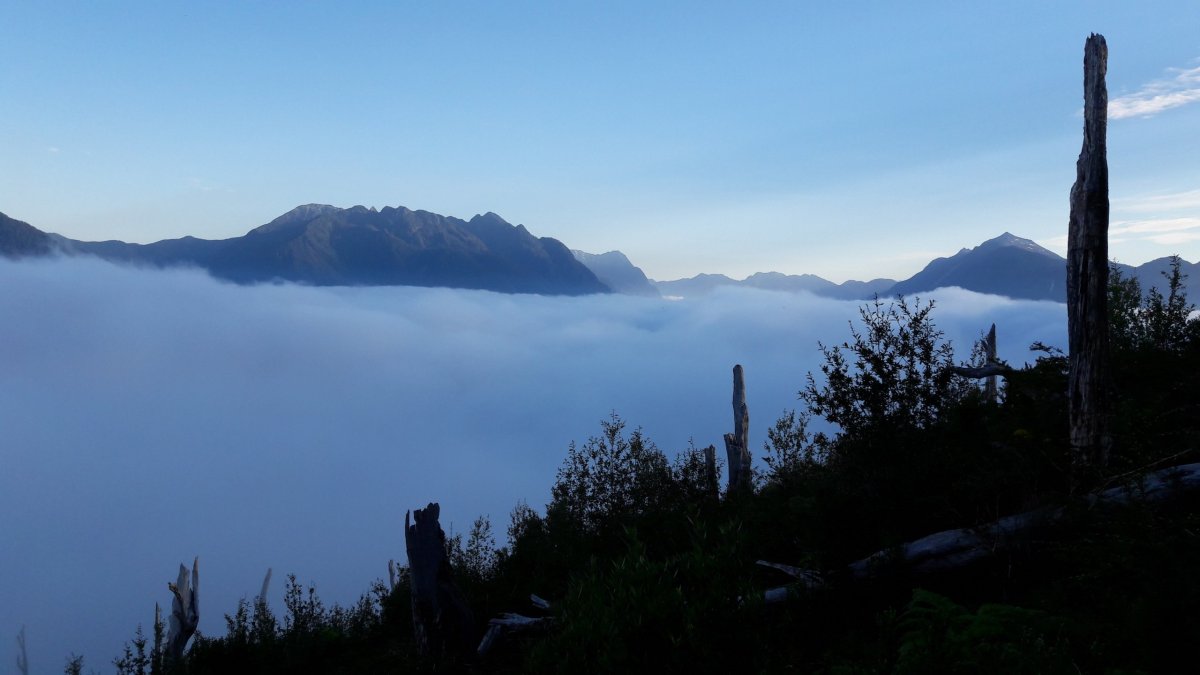 Svítání v Pumalínu.